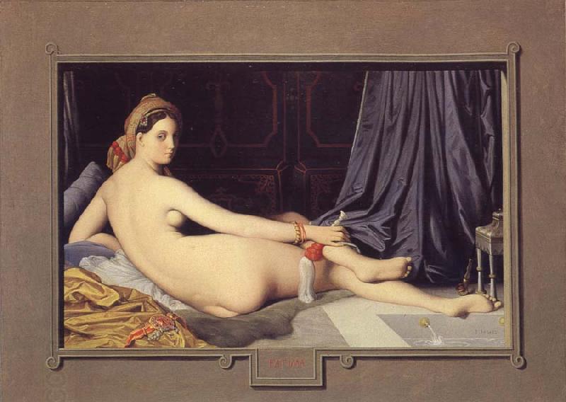 Jean Auguste Dominique Ingres Odalisque China oil painting art